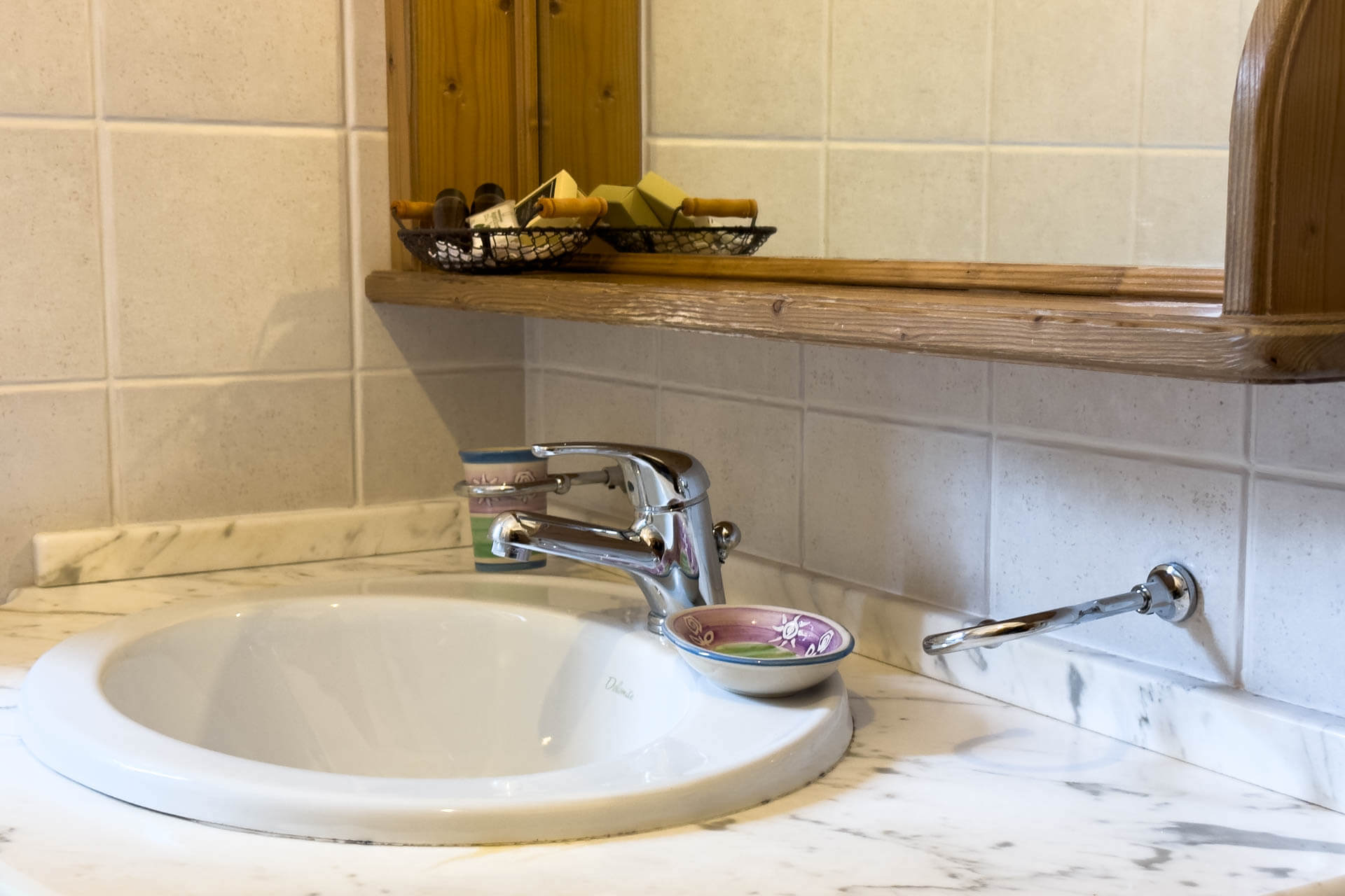 Bagno camere Agriturismo Prati Oitzinger