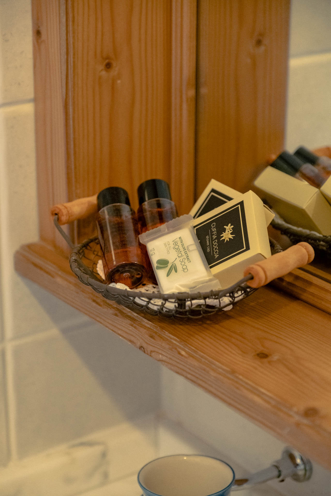 Bagno camere Agriturismo Prati Oitzinger